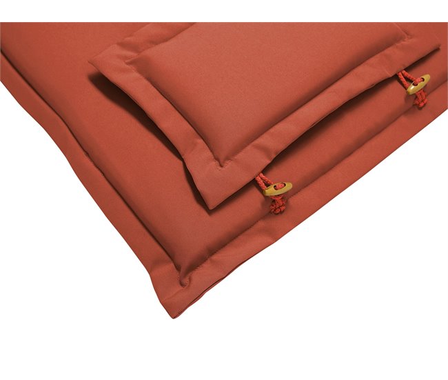 Beliani Almofada de assento para exterior TOSCANA 50x45 Azul