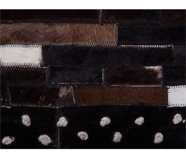 Beliani Retazos AKSEKI 160x230 Castanho
