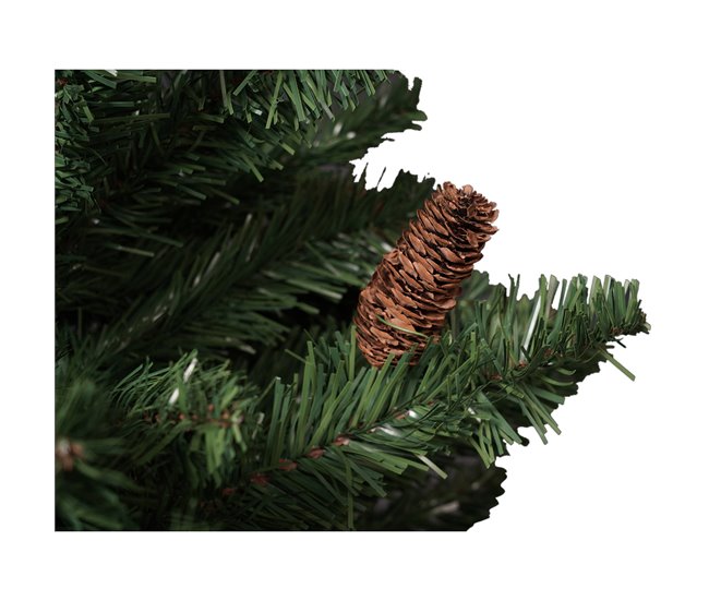 Árvore de Natal de efeitos reais Verde/ Cinza
