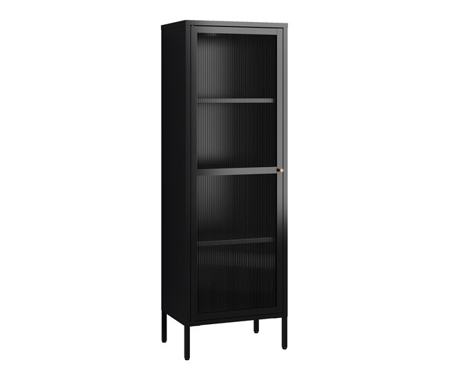 Vitrina säkylä 1 porta aço [en.casa] 50