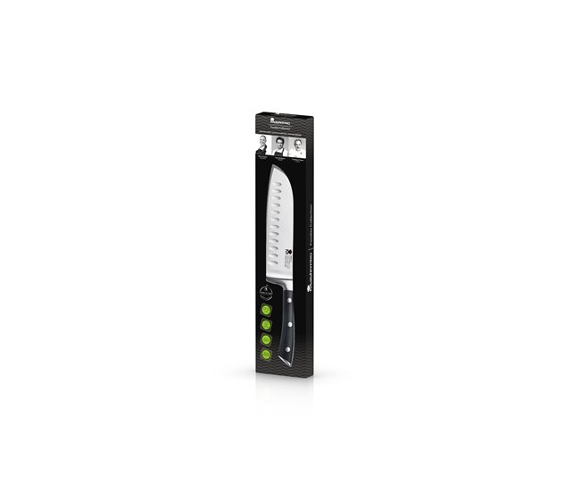 Faca santoku 17,5cm marca MASTERPRO Inoxidavel