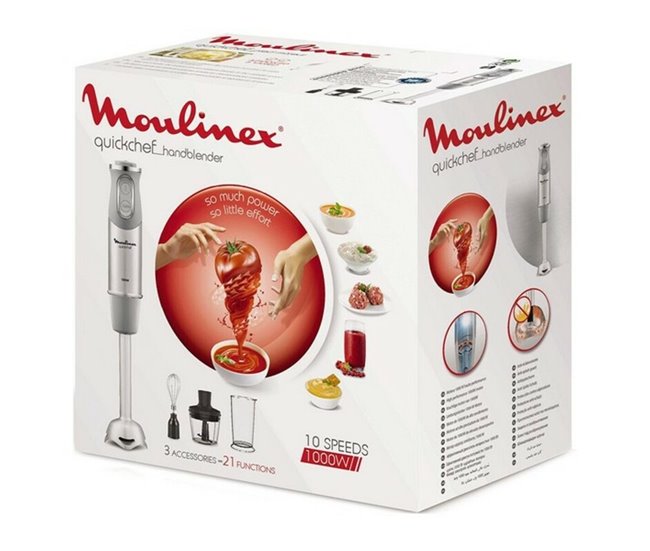 Batedora de Mão Quickchef Cinza