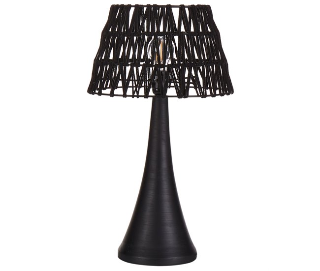 Beliani Candeeiro de mesa PELLEJAS Castanho