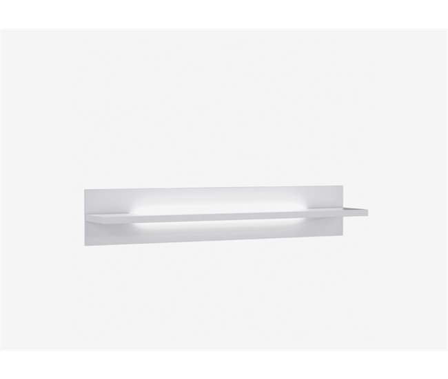 Estante de parede branca LIVING Branco Brillo