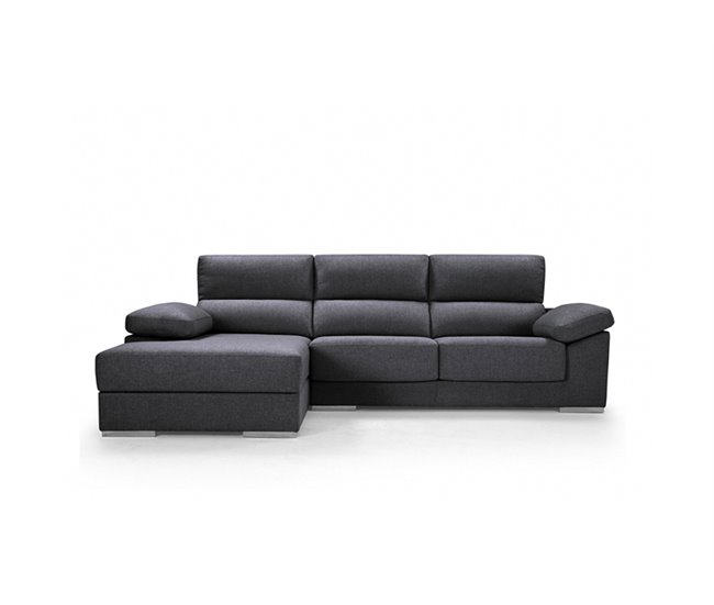 Chaise longue NOEMI Antracite