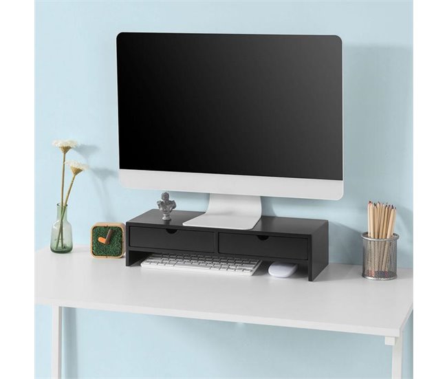 Suporte para ecrã de monitor BBF02-SCH SoBuy Preto