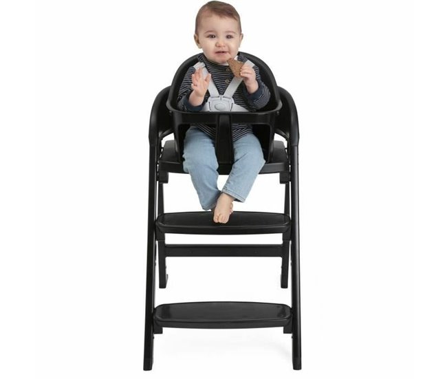 Cadeira Alta Crescendo Lite cairo coal Preto