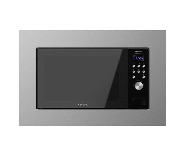Forno Micro-ondas Cecotec GrandHeat 2000 Preto-Aço incorporado Preto