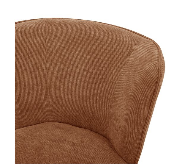 Cadeirão decorativo NINA Terracota