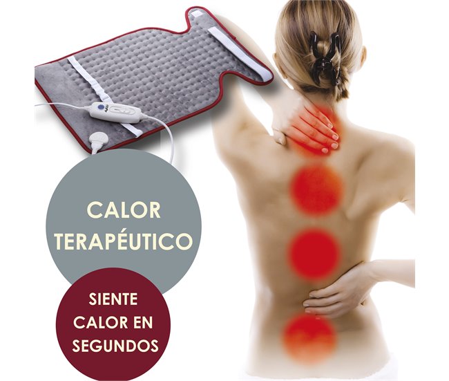 Almofada Elétrica 100W Cinza