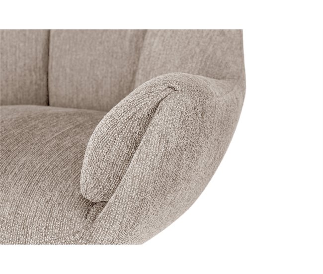 Cadeirão decorativo ODETTE Bege