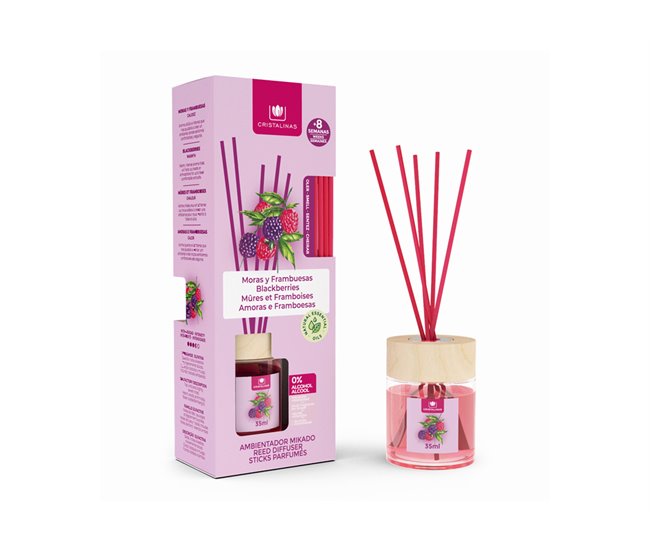 Ambientador para a casa mikado AZAHAR y MANDARIN 35 ml Cereja