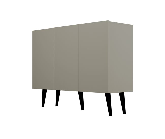 Arca de 3 portas Toronto 120 Cinza