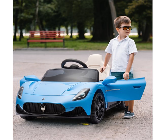 Carro Elétrico para Crianças Plástico e Metal AIYAPLAY Azul
