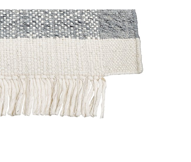 Beliani Pelos curtos TATLISU 160x230 Branco/ Bege