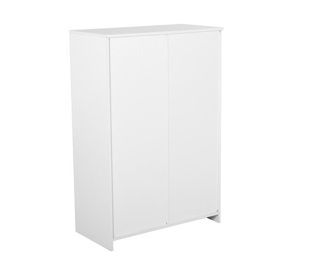 Armário de arquivo Painel de partículas E1 HOMCOM Branco