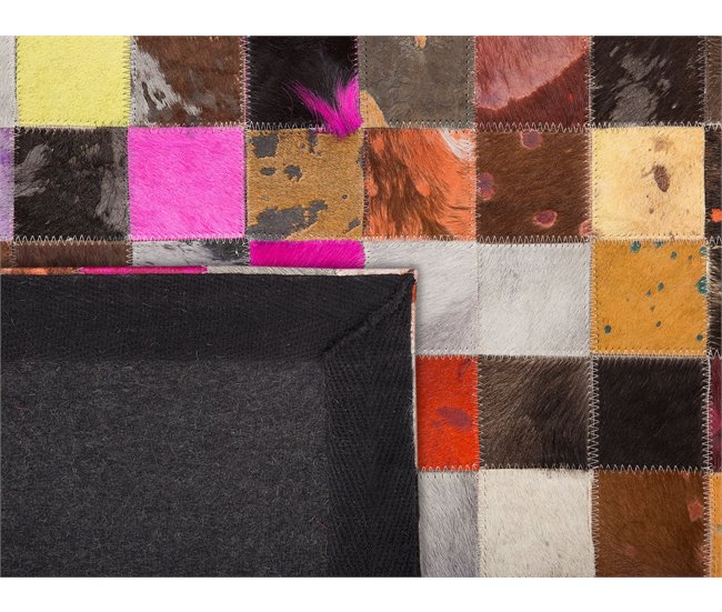 Beliani Patchwork ENNE 200x200 Multicor