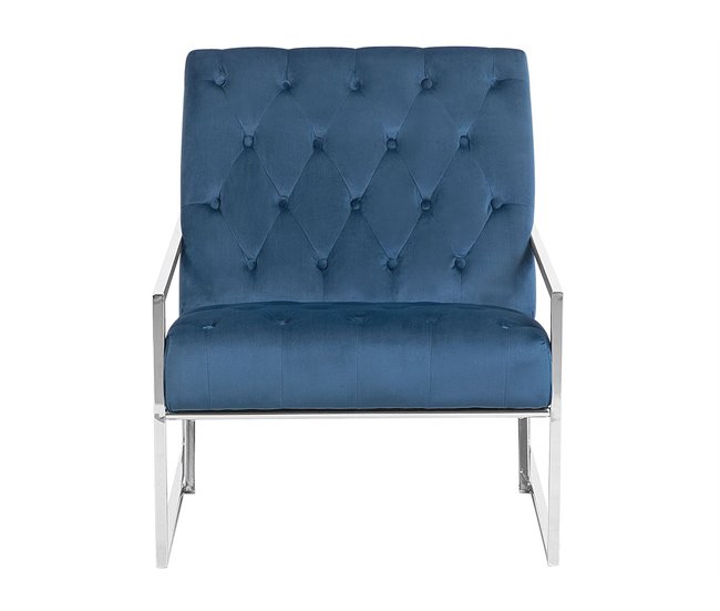 Beliani Poltrona HARSTAD Azul