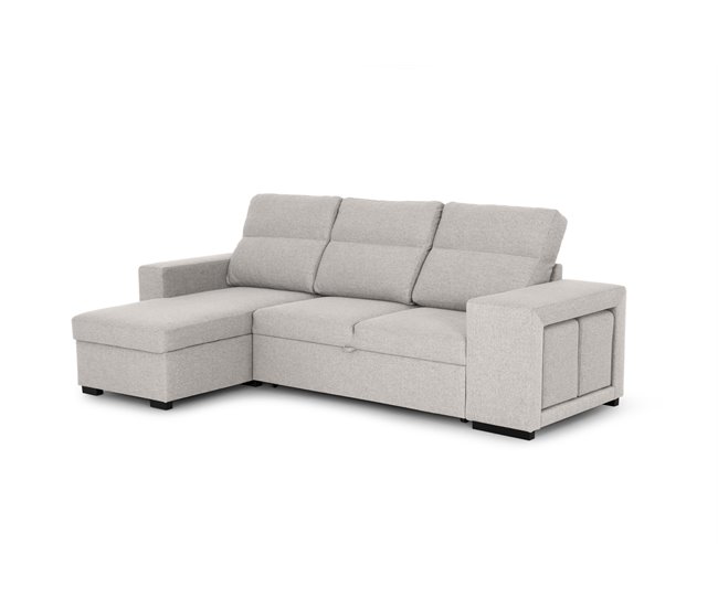 Chaise longue com cama HARRISON Bege
