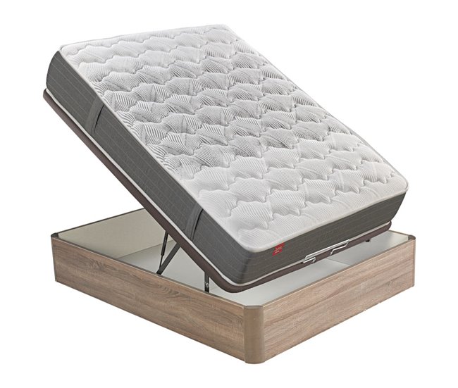 Colchão DREAMLIGHT 8K PIKOLIN de molas de fio contínuo Normablock + sommier grátis Pikolin color britania 
