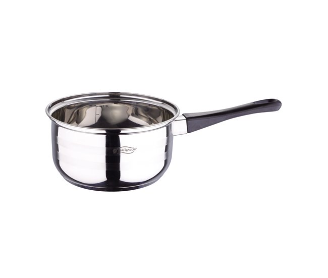 5 peças Conjunto de bateria de cozinha + 3 panelas Cromada