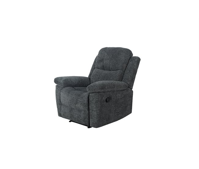 Caiderão ALYSA relax manual cor cinza escuro Cinza Escuro