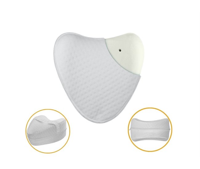 Almofada para Joelhos em Forma de Coração Branco