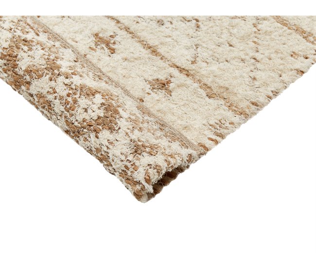 Beliani Entrelaçado SANAO 200x300 Bege
