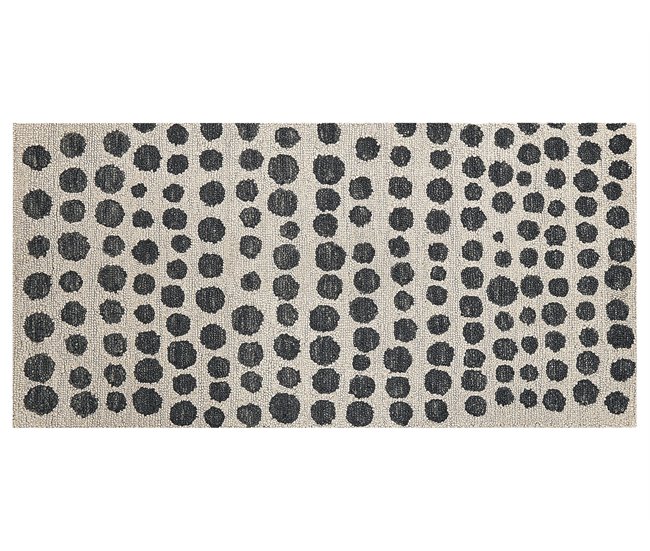 Beliani Entrelaçado HAVRAN 80x150 Bege