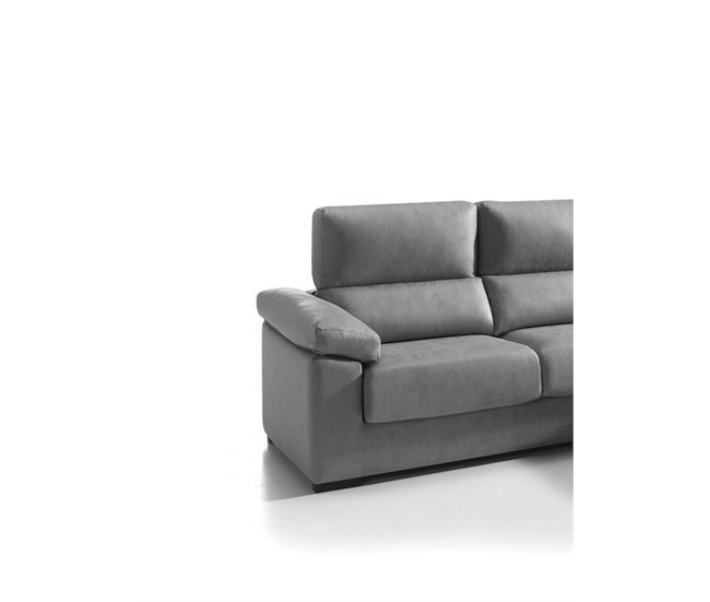 Chaise longue BEA Cinza Claro