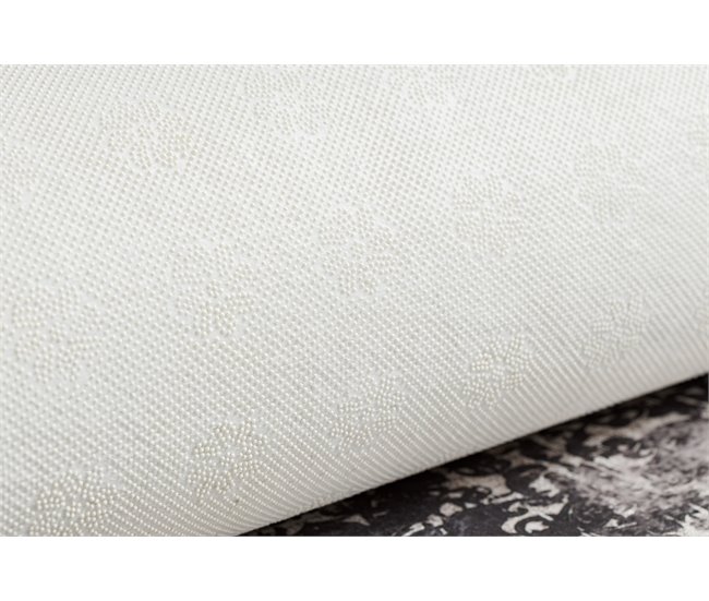 ANDRE 1187 Tapete Ornamento vintage antiderrapante 120x170 Cinza
