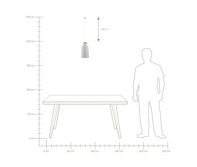 Beliani Candeeiro de tecto NEVA Branco