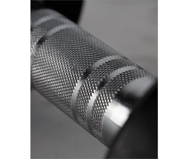Halteres Redondos de Musculação 7,5Kg (Par) - BOOMFIT Preto