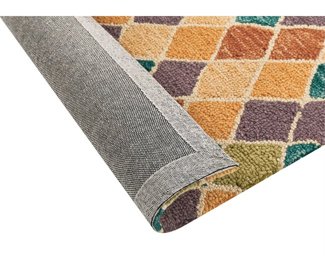 Beliani Pelos curtos KESKIN 80x150 Multicor