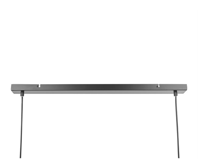 Beliani Candeeiro de tecto BELES Preto