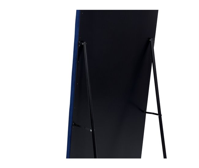 Beliani Espelho de pé ANSOUIS 50x33 Azul Marino