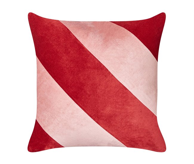 Beliani Almofada decorativa BORONIA Vermelho