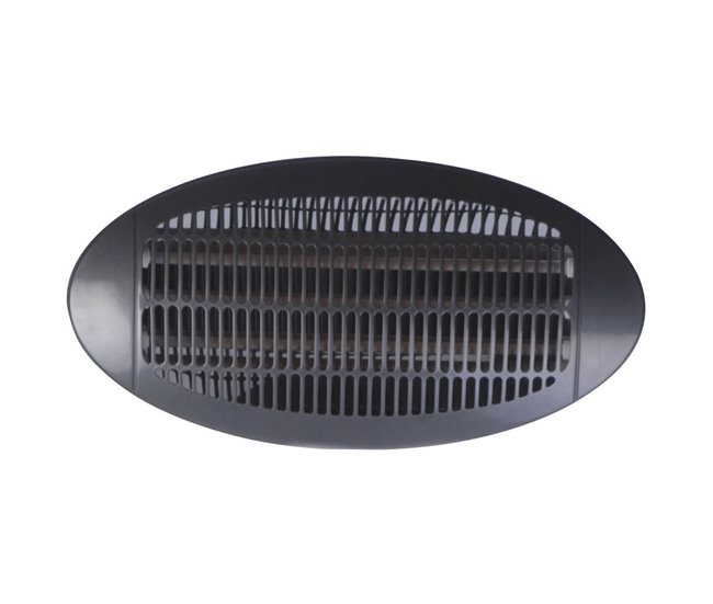 Aquecedor de parede Well Home com 3 tubos de quartzo Cinza