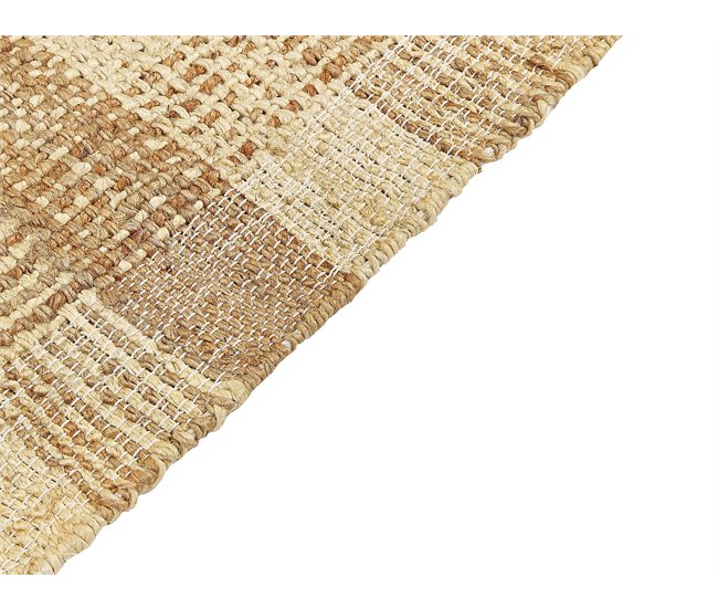 Beliani Entrelaçado BERISSA 160x230 Bege