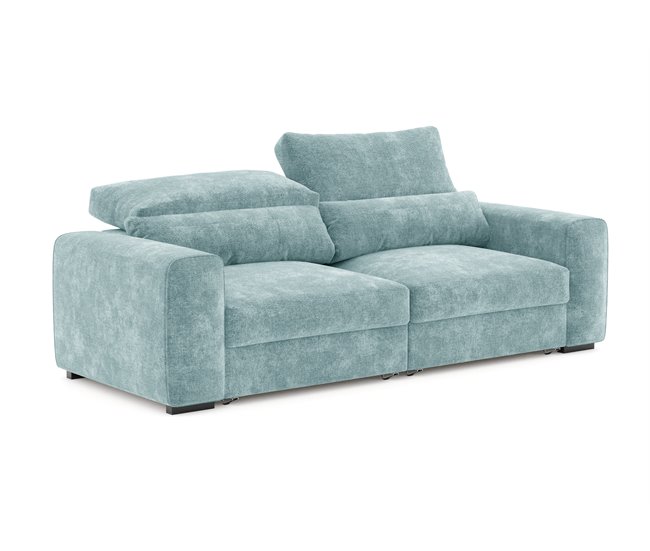 Sofá conversível em cama LANDON Verde