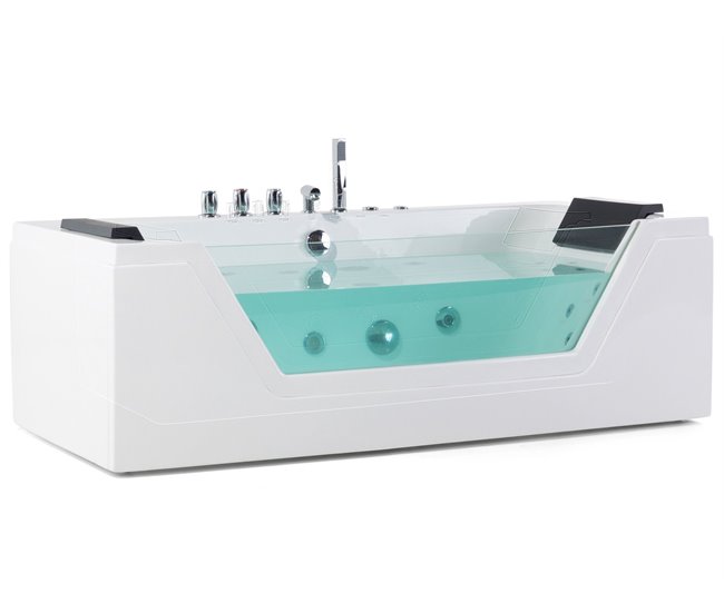 Beliani Banheira de interior SAMANA 71x153 Branco