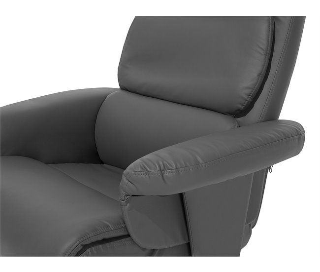 Beliani Cadeira de massagem LEGEND Cinza