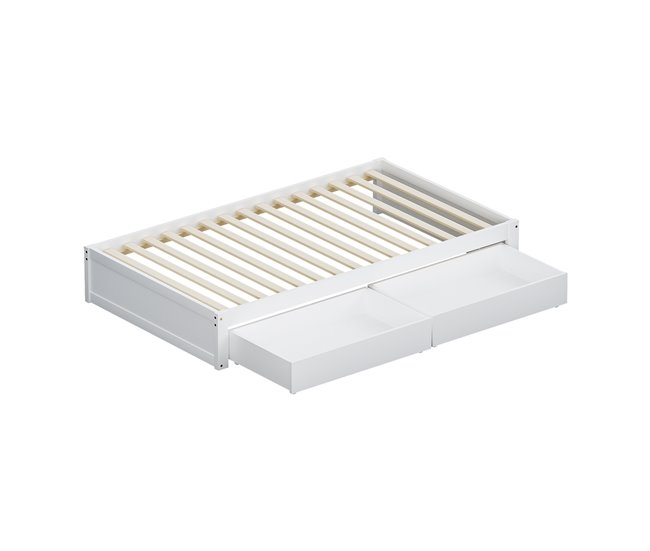 Camas individuais 97x206 Branco