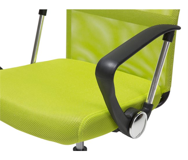 Beliani Cadeira de escritório DESIGN Verde