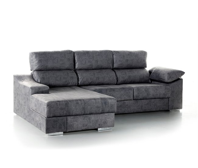 Chaise longue DANIELA II Antracite