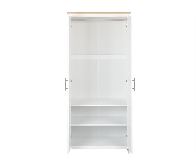 Beliani Guarda-roupa SELLIN Branco
