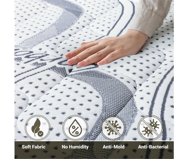 Colchão Memory | Qualidade Premium CARBON | Fabricado em Itália 