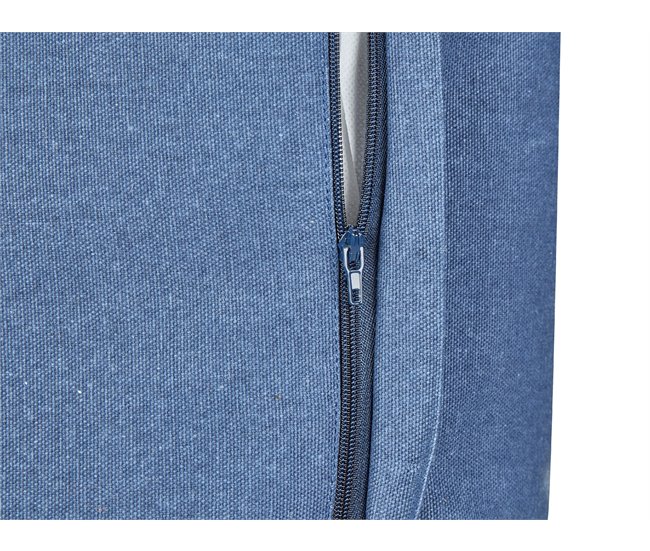 Beliani Almofada decorativa BLUESTEM 45x45 Azul Marino