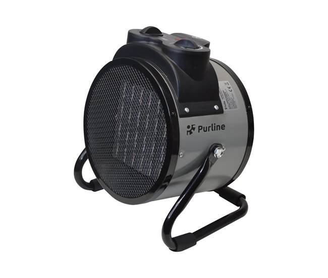 Aquecedor industrial Preto / Cinza