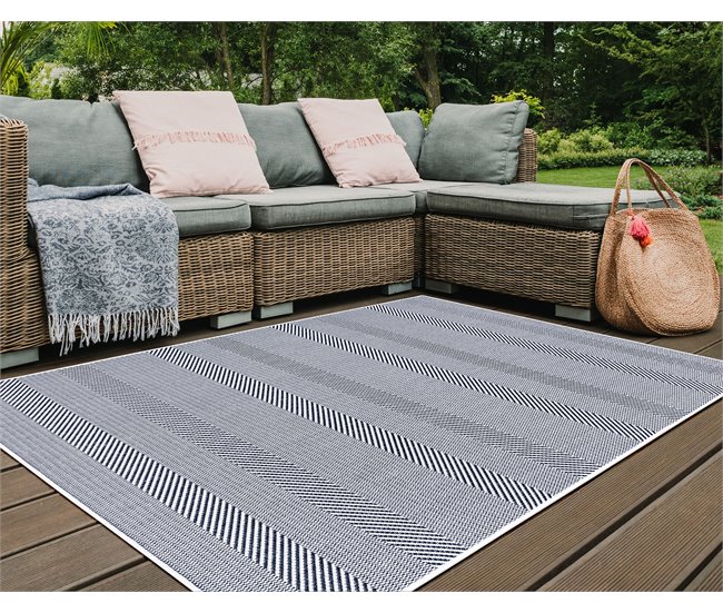 Tapete para interior e exterior OCEAN Mostarda